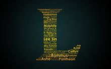 video games league of legends typography riot games 1920x1080 wallpaper 